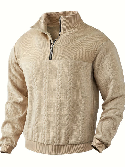 Damon™ | Luxe Half-Zip Trui