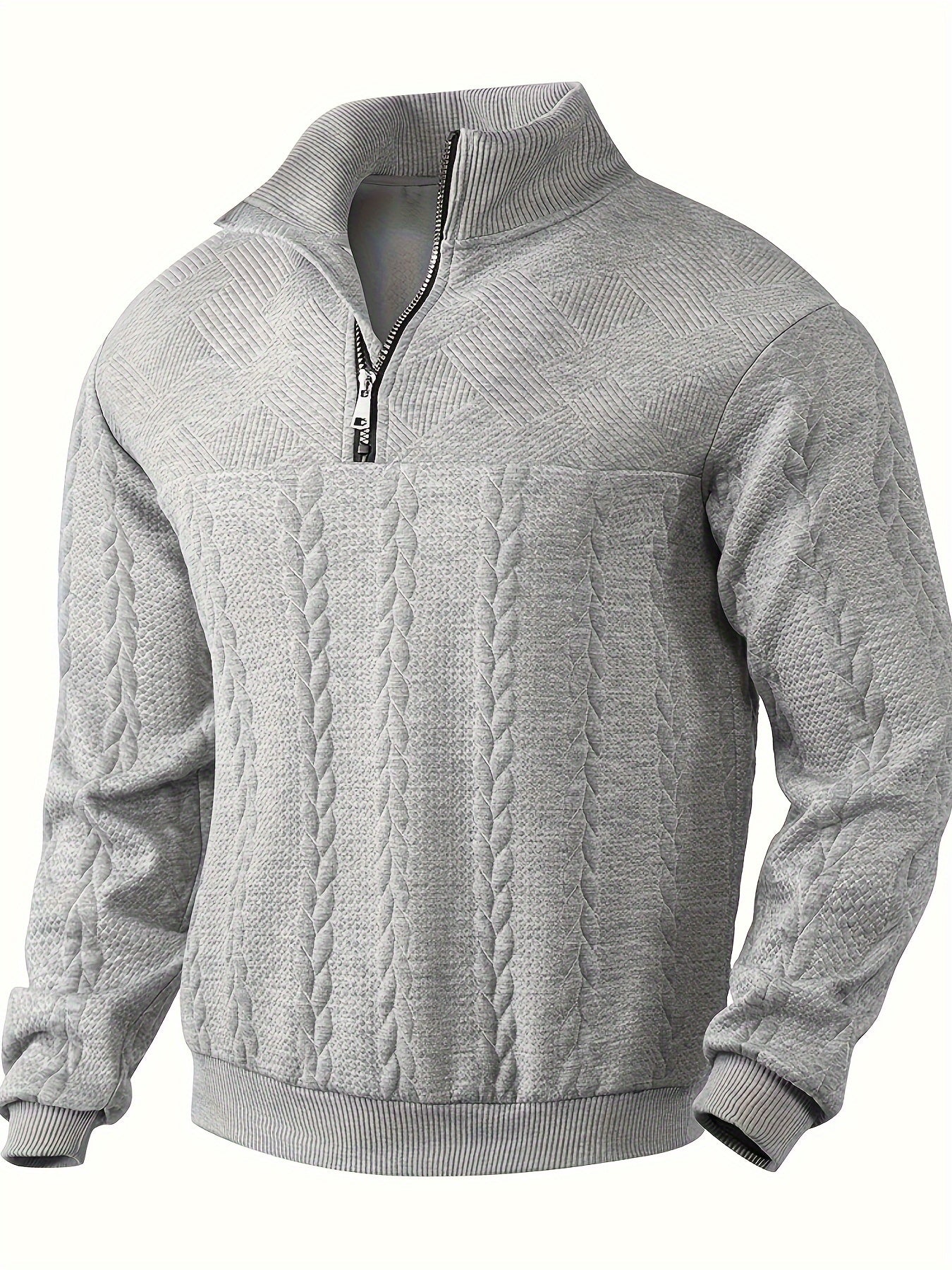 Damon™ | Luxe Half-Zip Trui