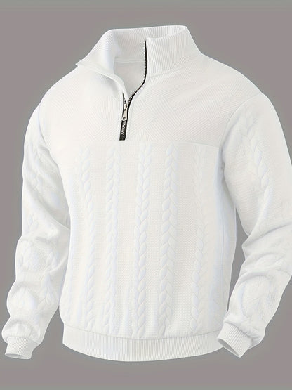 Damon™ | Luxe Half-Zip Trui