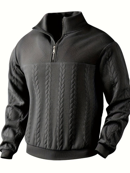 Damon™ | Luxe Half-Zip Trui