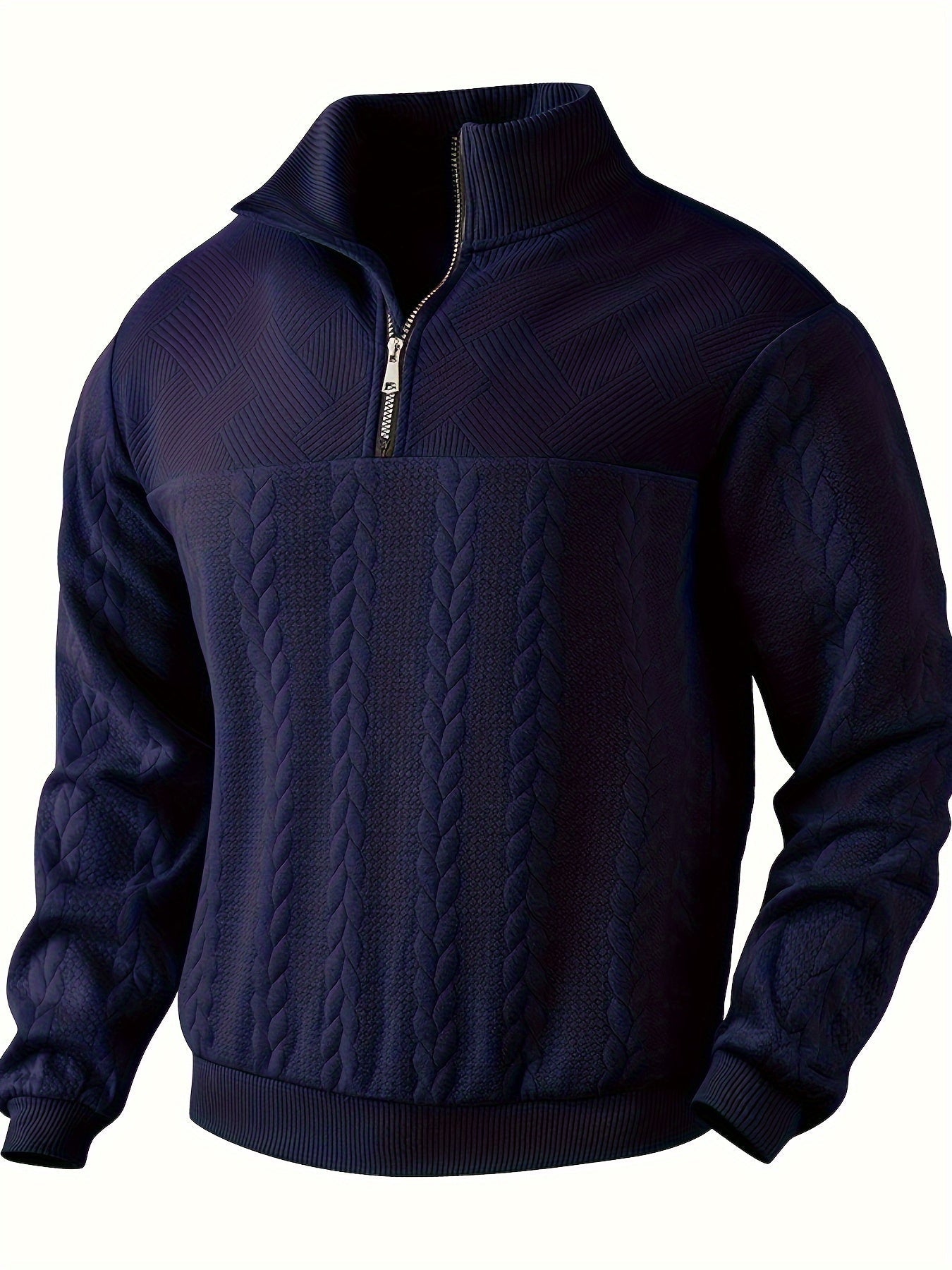 Damon™ | Luxe Half-Zip Trui